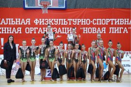 КОМАНДА «НОВОЙ ЛИГИ» ГОТОВИТСЯ К ВС «ЮНЫЙ ГИМНАСТ»